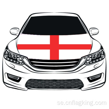 Världsmästerskapen England Flag Car Hood Flag 100% Polyester 100 * 150cm